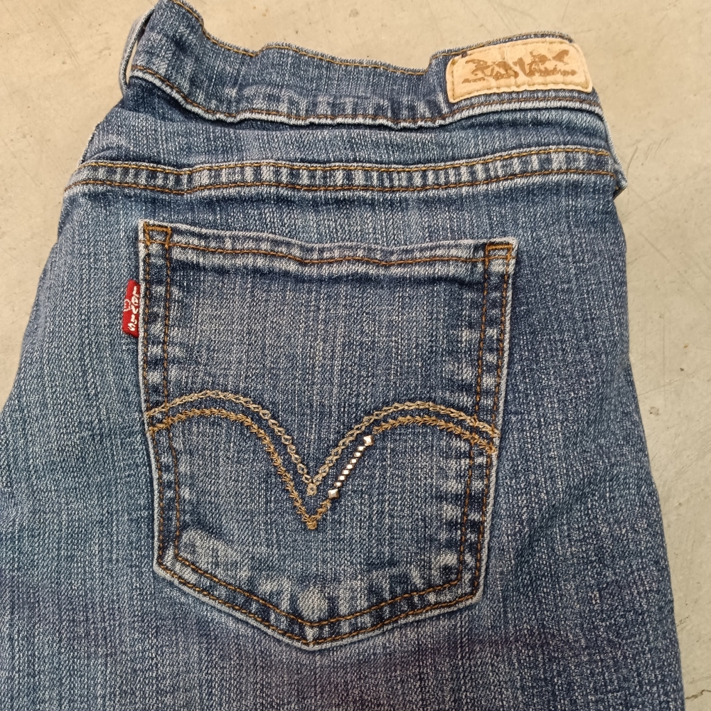 Levis 515 Bootcut Stretch Jeans 30 X 30 / 10 Short - Picture 5 of 11